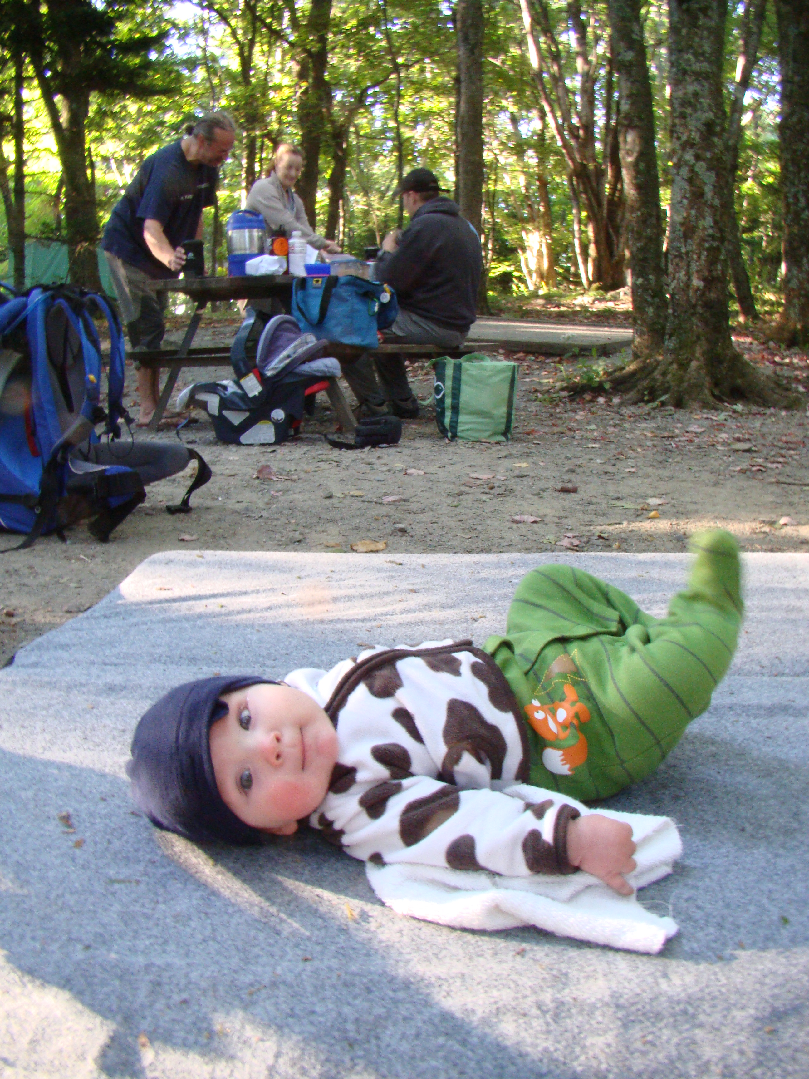 Creating a Cragbaby Camping with Infants Under One is Fun! Cragmama