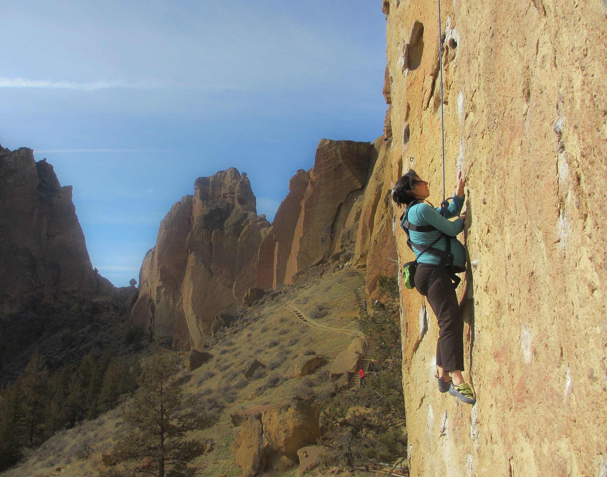Rock Climbing and Pregnancy What Changes to Expect Cragmama