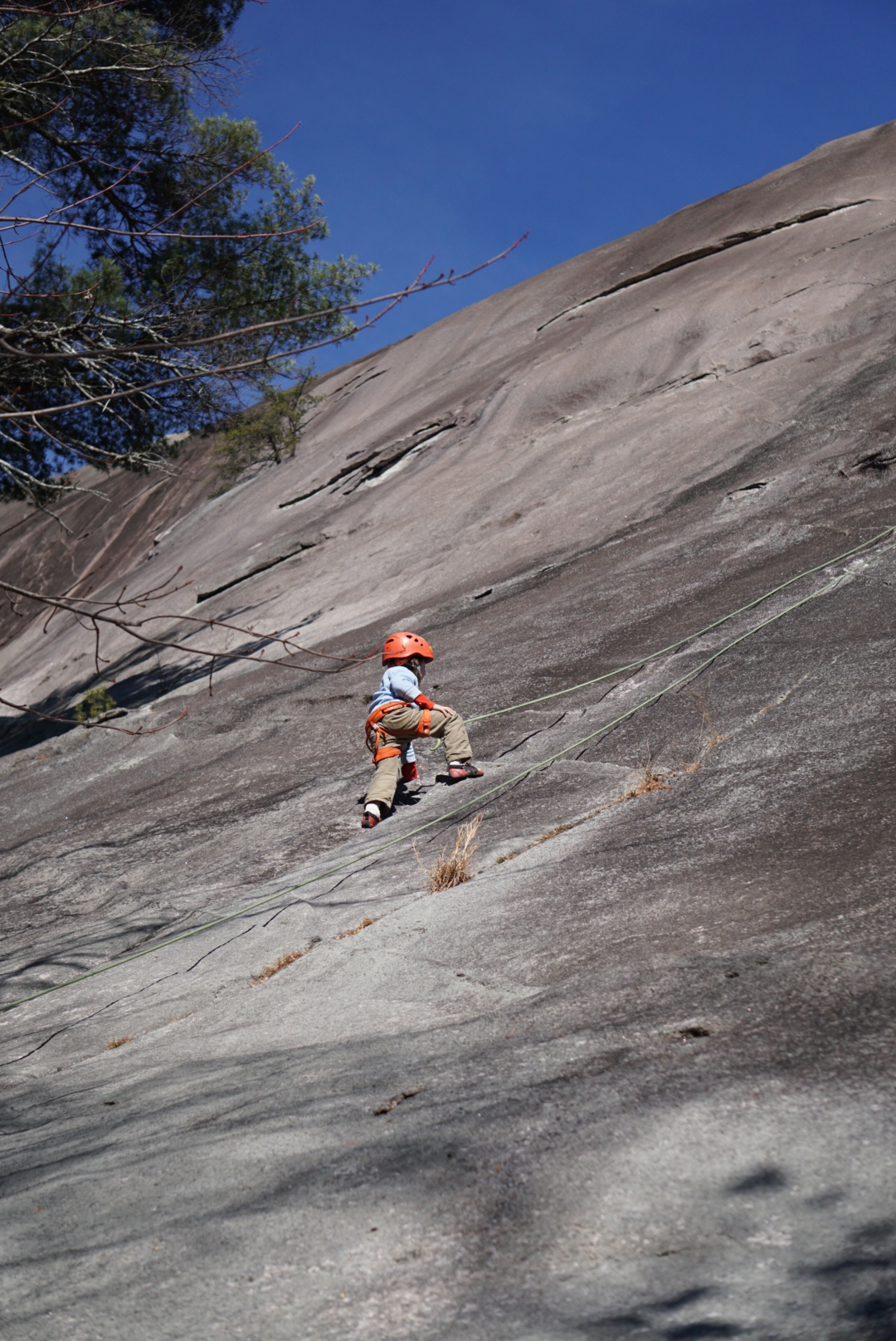 Big C’s First Slab Climbing Adventure Cragmama